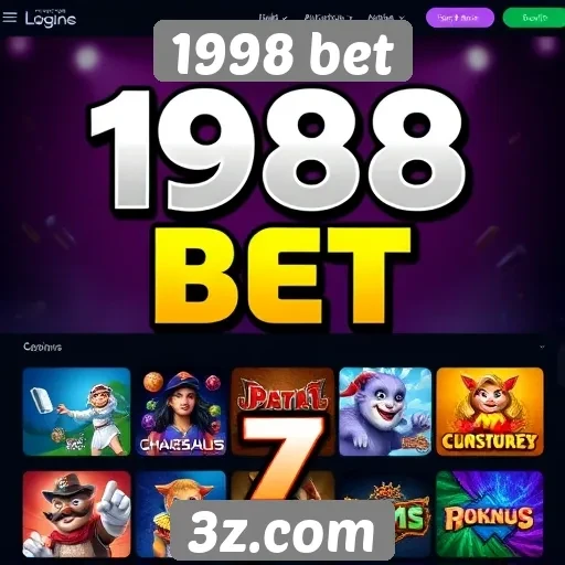 Plataforma 1998 bet oferece diversas opções de jogos