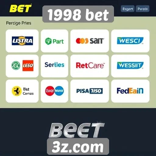 Exploração das opções de pagamento oferecidas na 1998 bet