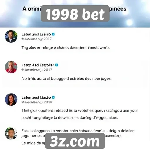 Opiniões de jogadores sobre 1998 bet